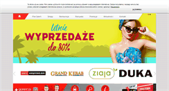 Desktop Screenshot of galeria-rzeszow.pl